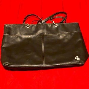 Ralph Lauren leather tote
